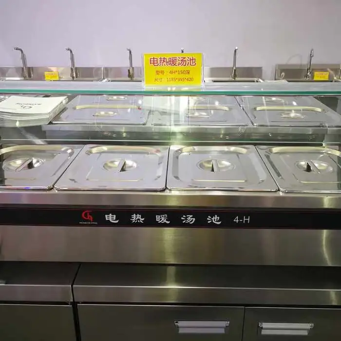 Food Warmer & Buffet Server   Food Warmer Buffet Server Anti-rust Large Bain Marie