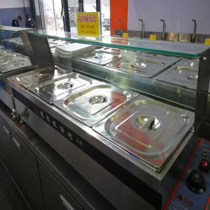 Food Warmer & Buffet Server   Food Warmer Buffet Server Anti-rust Large Bain Marie