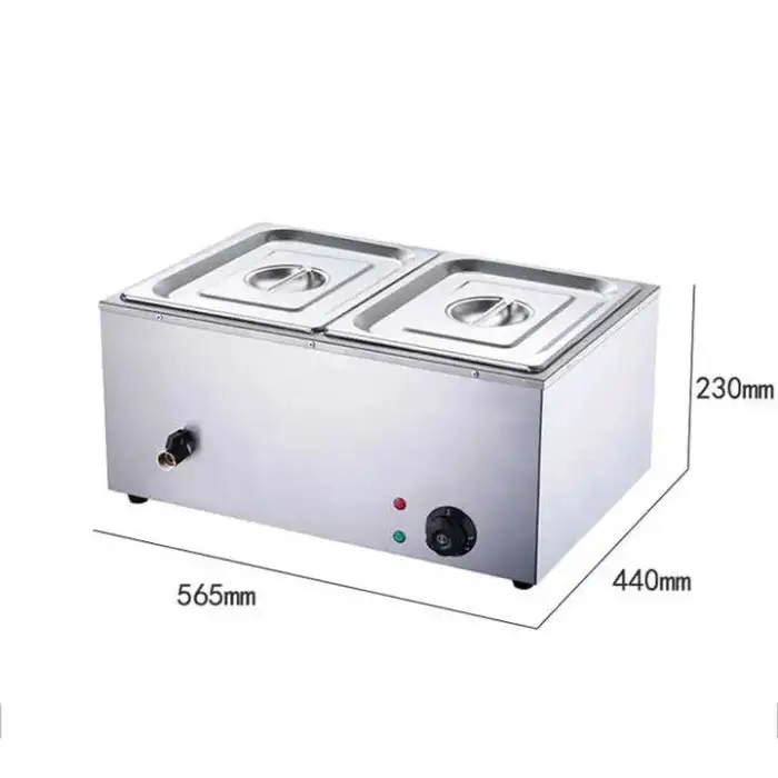 Restaurant Kitchen Electric Food Warmer Commercial Portable  Soup Warmer
