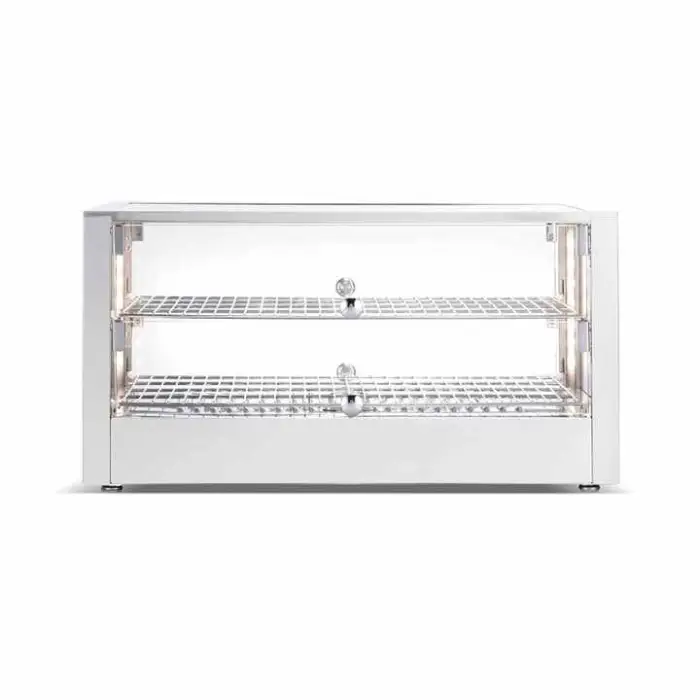 Automatic Temperature Control Supermarket Food Warmer Food Display Showcase for Deli Counter 80L