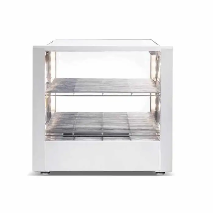 Automatic Temperature Control Supermarket Food Warmer Food Display Showcase for Deli Counter 80L