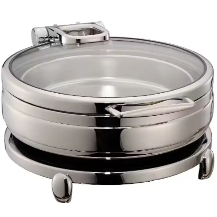 Wedding Buffet Hotel Catering Decoration Chafing Dish Equipment Set Stainless Steel Catering Stand Food Warmer for Food Display