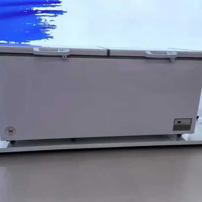 Single-temperature Horizontal Freezer Cooling Mode Supermarket Refrigerator with Compressor Single Door