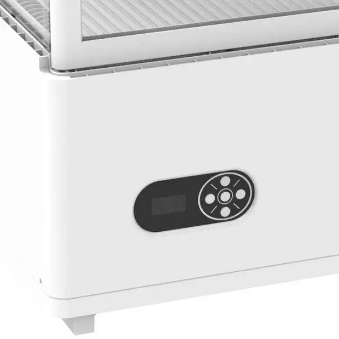 Counter Top Refrigerated Display Four Sides Glass Showcase Refrigerator Cabinet Showcase Chiller