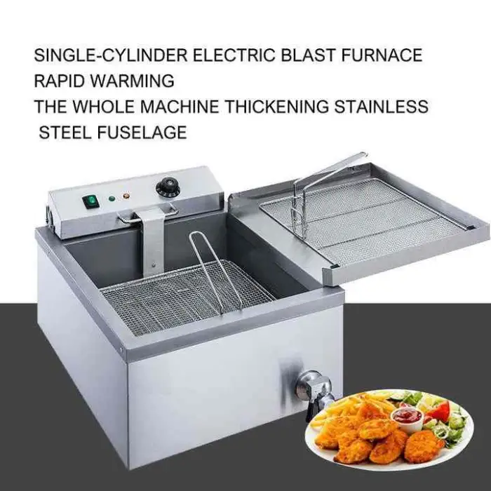 Commercial Electric Doughnut Maker Stainless Steel Mochi Donut and Cheese Donut Fryer