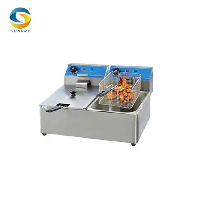 Electric Deep Fryers Gas Fast Food Commercial Chips Deep Fryer