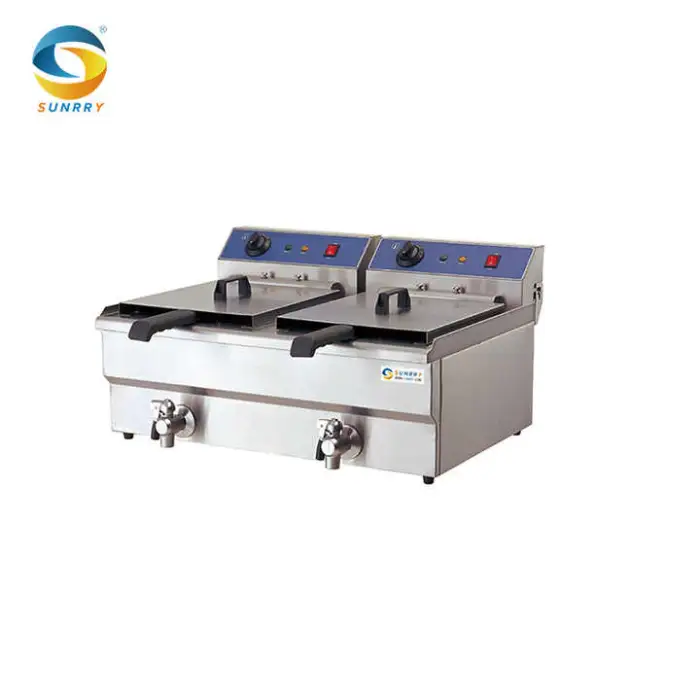 Electric Deep Fryers Gas Fast Food Commercial Chips Deep Fryer