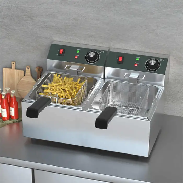 Frying Machine Industrial Fryer Drumsticks Chicken Wings French Fries Commercial Electric Fryer