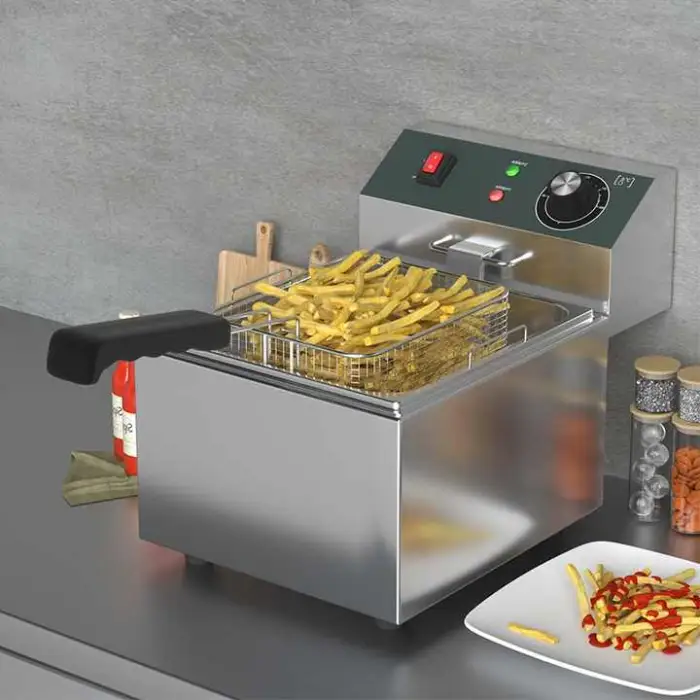 Frying Machine Industrial Fryer Drumsticks Chicken Wings French Fries Commercial Electric Fryer