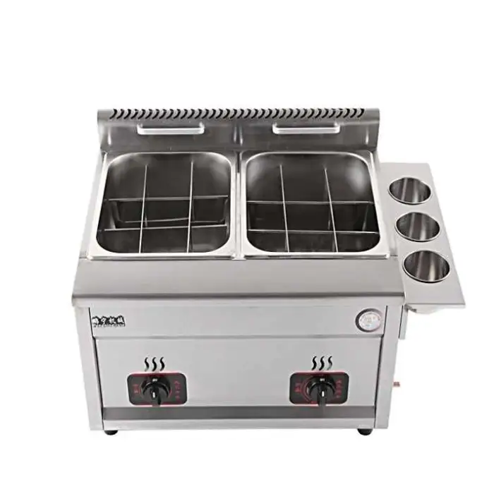 Heating Commercial Gas Fryer Multi Functional Kanto Cooking Pot Deep Fryer for Fried Chicken and French Fries Machine