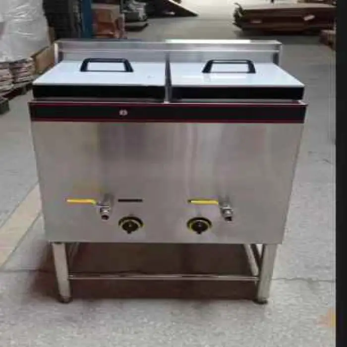 28L Commercial Automatic Electric Fryer Stainless Steel Vertical Fried Food Equipment, Chicken and French Fry Fryer