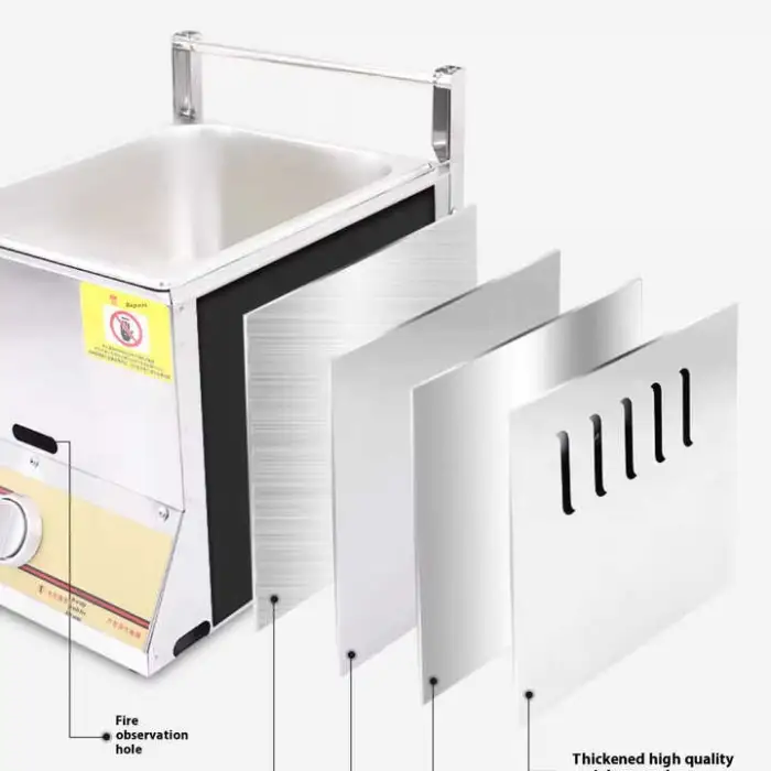 Electric Deep Fryer 220V for Cooked Plantain Chips