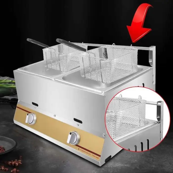 Electric Deep Fryer 220V for Cooked Plantain Chips