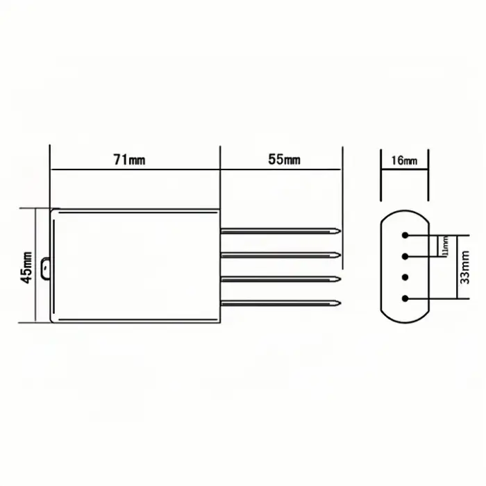 7 in 1 Soil Sensor NPK/pH/EC/Temperature/Moisture/Salinity RS485/4-20mA Output for IoT Integration