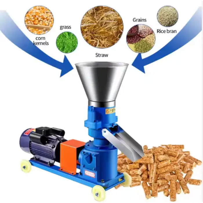 Automatic Electric Feed Pellet Machine Livestock Pet Food Fish Feed Small Animal Feed Processing
