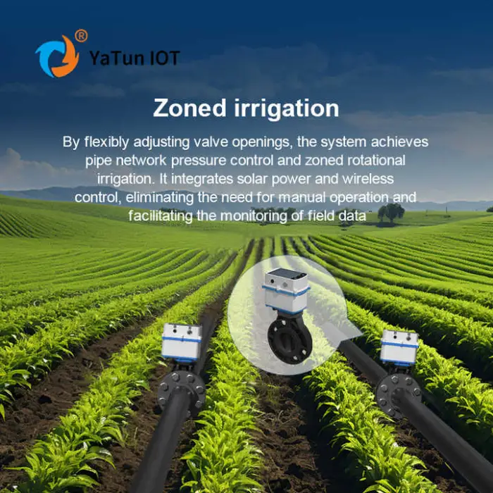 High Precision Digital Butterfly Valve for Smart Agricultu