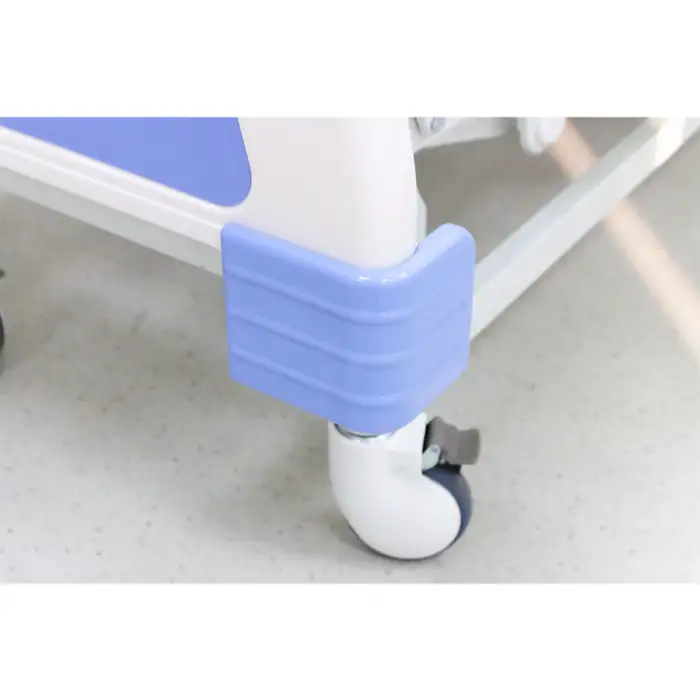 2-Crank Manual Nursing Bed Medical Hospital Bed Furniture Made of Steel ABS & Iron for Patients