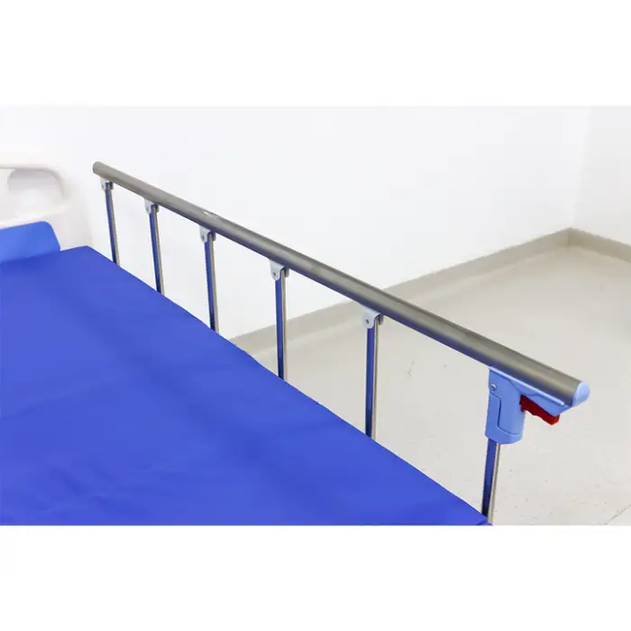 2-Crank Manual Nursing Bed Medical Hospital Bed Furniture Made of Steel ABS & Iron for Patients