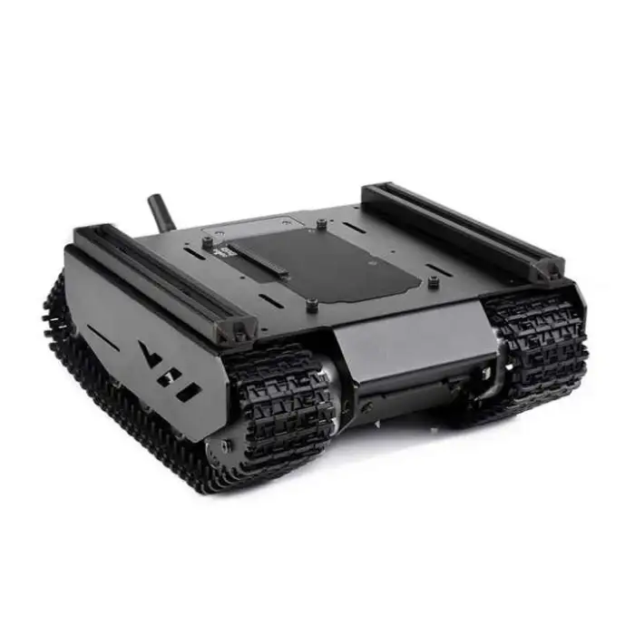 ROS tracked off-road intelligent vehicle, artificial intelligence robot open-source programming, ESP32 small car bottom plate