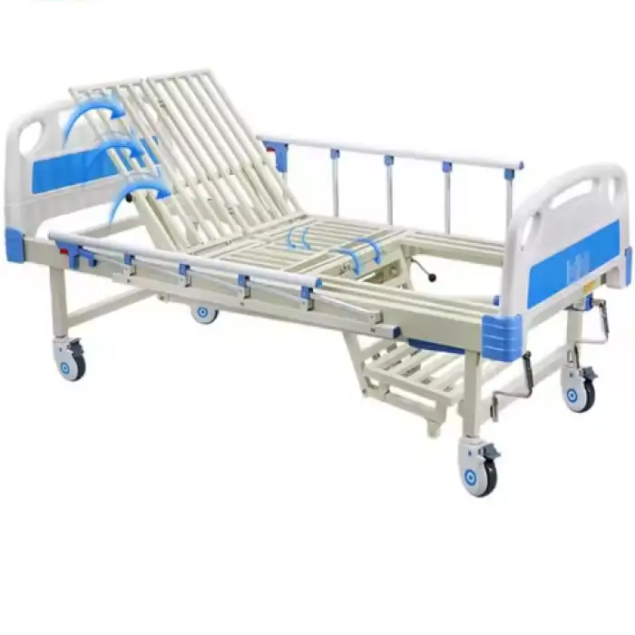 Adjustable 3 Function Manual Hospital Bed