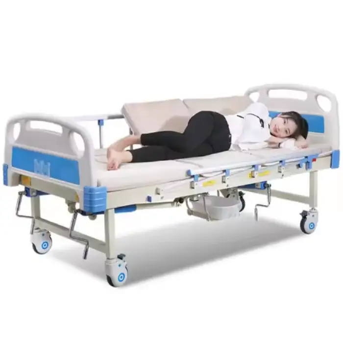 Adjustable 3 Function Manual Hospital Bed