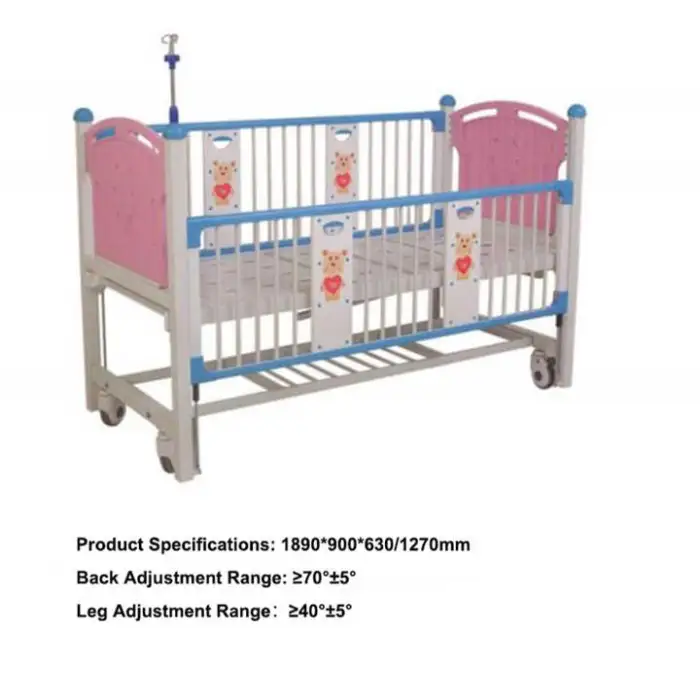 Medical Metal Hospital Use Baby Pediatric Bed