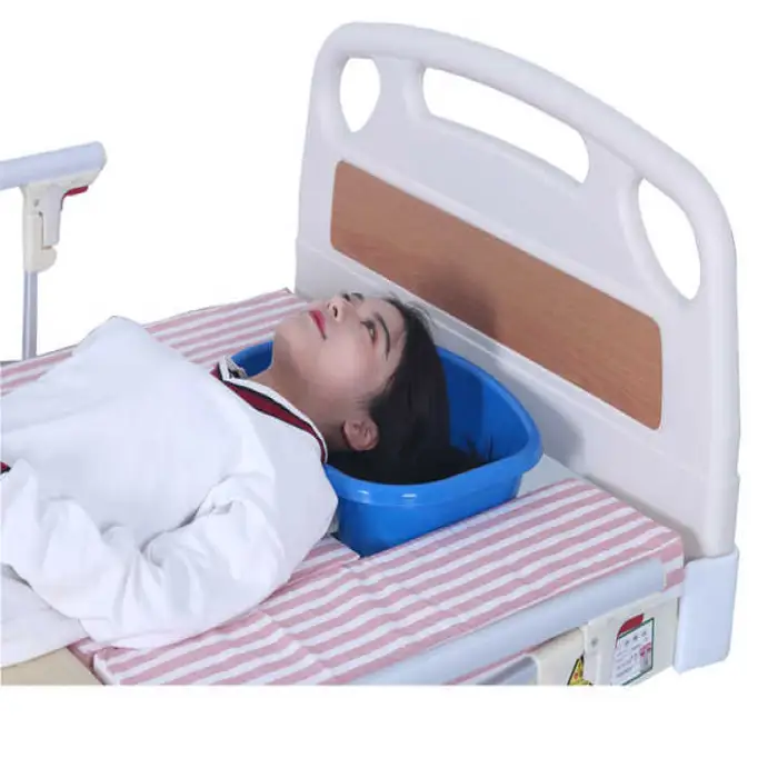 Premium 5 Function Manual Hospital ICU Bed Multifunctional Turning Over Nursing Bed