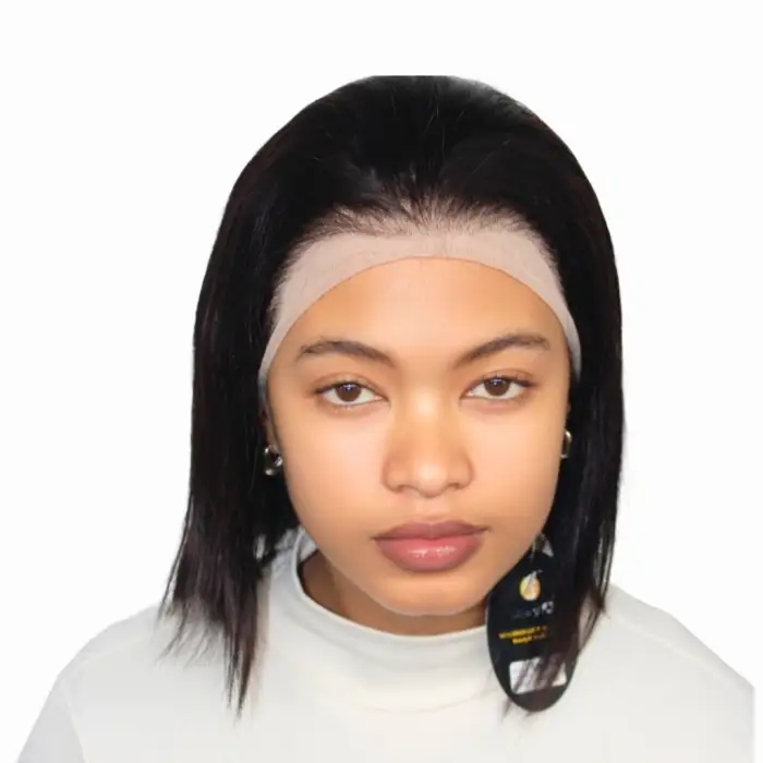 NEWTOP BOBO STW 12" 5x5 Lace Natural real hair wig (PLUS)