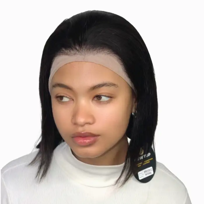 NEWTOP BOBO STW 12" 5x5 Lace Natural real hair wig (PLUS)