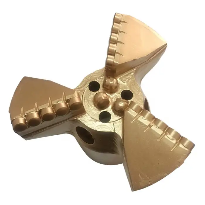 Pdc 133cm Durable PDC Three Wings Strength Female Pin Drilling Bit