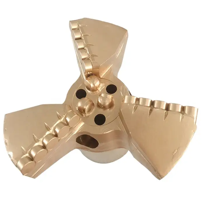 Pdc 133cm Durable PDC Three Wings Strength Female Pin Drilling Bit
