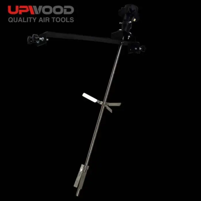 200L Industrial Paint Mixer 1/8HP High Speed IBC Tank Chemicals Pneumatic Mixer Ton Barrel Dispersing Agitator Mixer