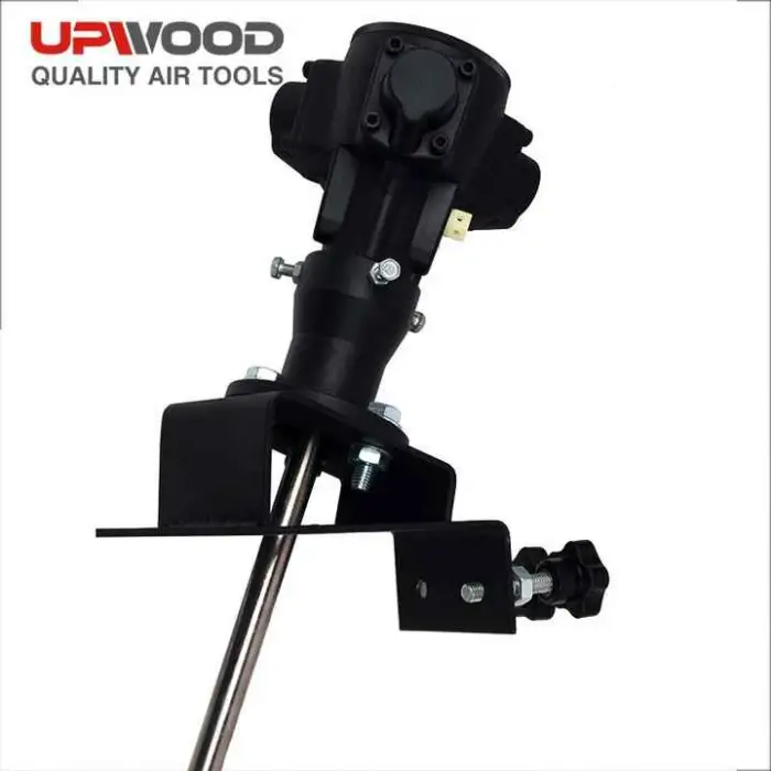 200L Industrial Paint Mixer 1/8HP High Speed IBC Tank Chemicals Pneumatic Mixer Ton Barrel Dispersing Agitator Mixer