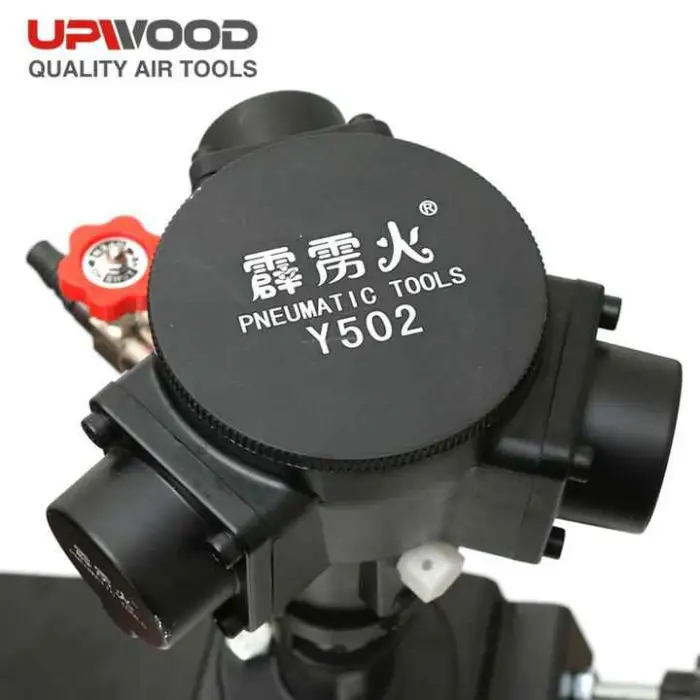 200L Industrial Paint Mixer 1/8HP High Speed IBC Tank Chemicals Pneumatic Mixer Ton Barrel Dispersing Agitator Mixer