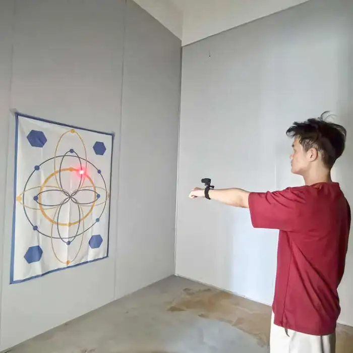 Multi-Functional Sports Entertainment Laser Motion Sensing Head Waist Limb Dynamic Neural Rehabilitation Training Equipment 2