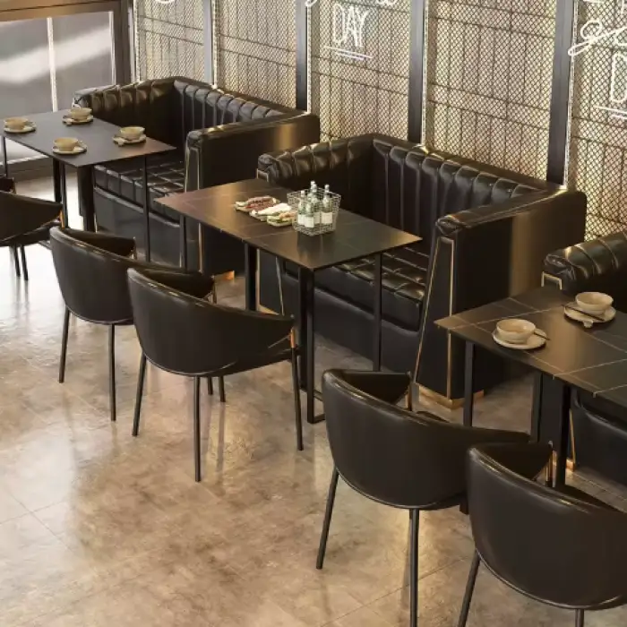 Furniture Restaurant Chair and Tables Restaurant Booth Seating Commercial Restaurant Furniture