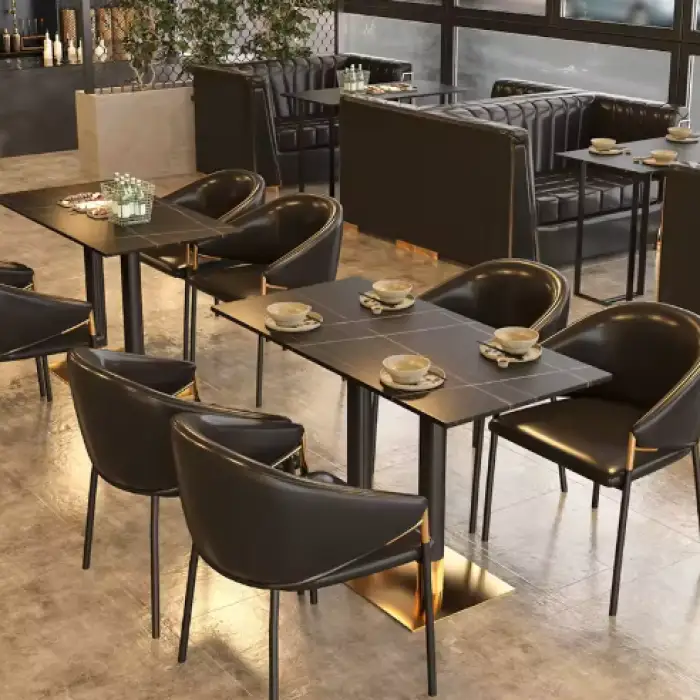 Furniture Restaurant Chair and Tables Restaurant Booth Seating Commercial Restaurant Furniture
