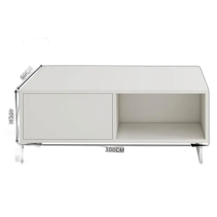 Living Room Furniture Can Be Freely Combined and Matched, with a Coffee Table and TV Cabinet Customized According to Size