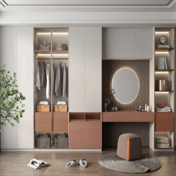 Trending Products Wardrobe Walk In Closet Cabinet Customizable Design Bedroom Furniture Clothes Wardrobe