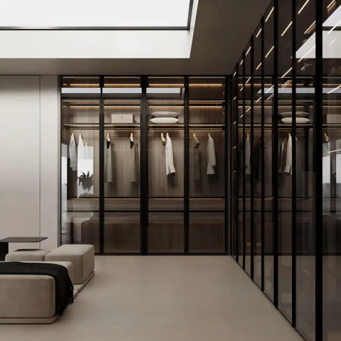 Trending Products Wardrobe Walk In Closet Cabinet Customizable Design Bedroom Furniture Clothes Wardrobe