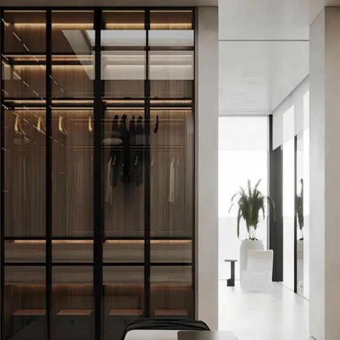 Trending Products Wardrobe Walk In Closet Cabinet Customizable Design Bedroom Furniture Clothes Wardrobe