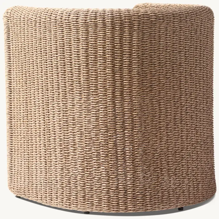 Modern Style Rattan Garden Furniture Outdoor Dining Table and Chairs Lounge Set for Living Room or Courtyard