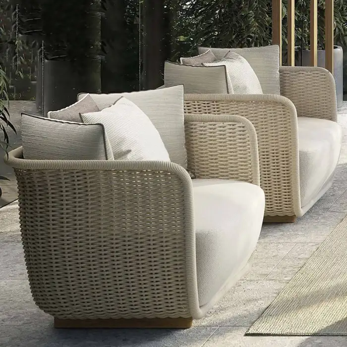 Foshan Outdoor Furniture Modern Villa Courtyard Patio Garden Outdoor Furniture Sofa, Outdoor Patio Furniture Set