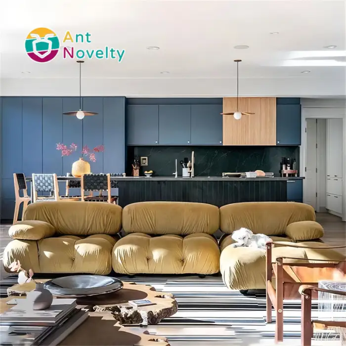 AntNovelty Luxury European Modern Designer Furniture Modular Couch Fabric Mario Bellini Sofa Living Room Furniture for Home
