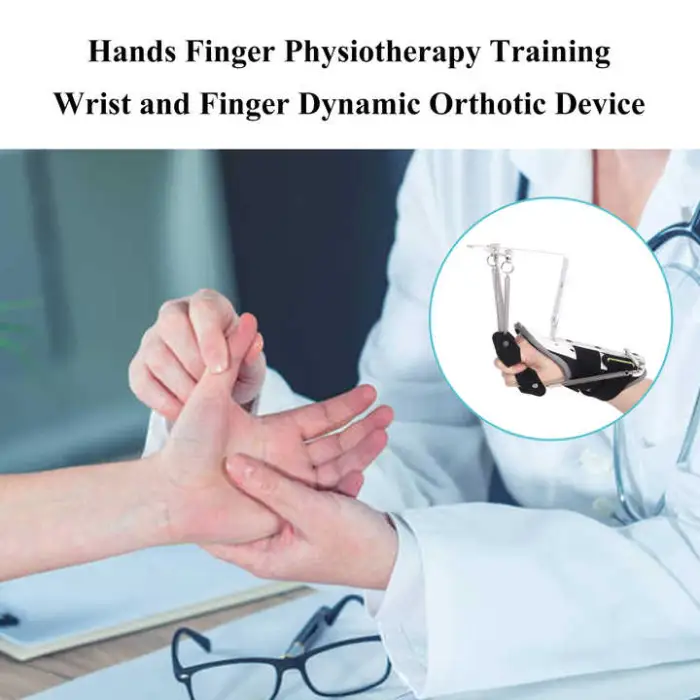 Five-Finger Rehabilitation Training Equipment Stroke Hemiplegia Finger Splitter Wrist Fixator Hand Correction-Stroke Recovery
