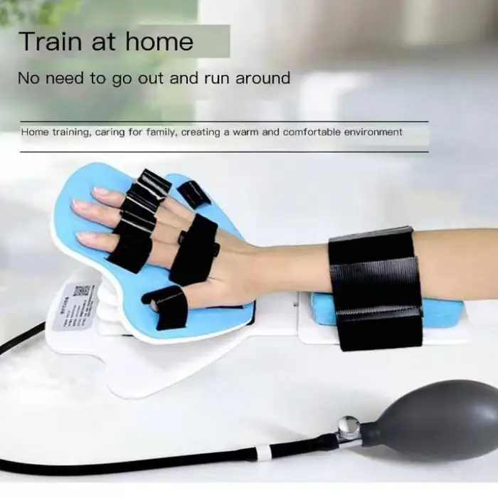 Robotic Physical Therapy Training Equipment Children Stroke Patient Hand Finger Exercise Rehabilitation Trainer Robot Gloves