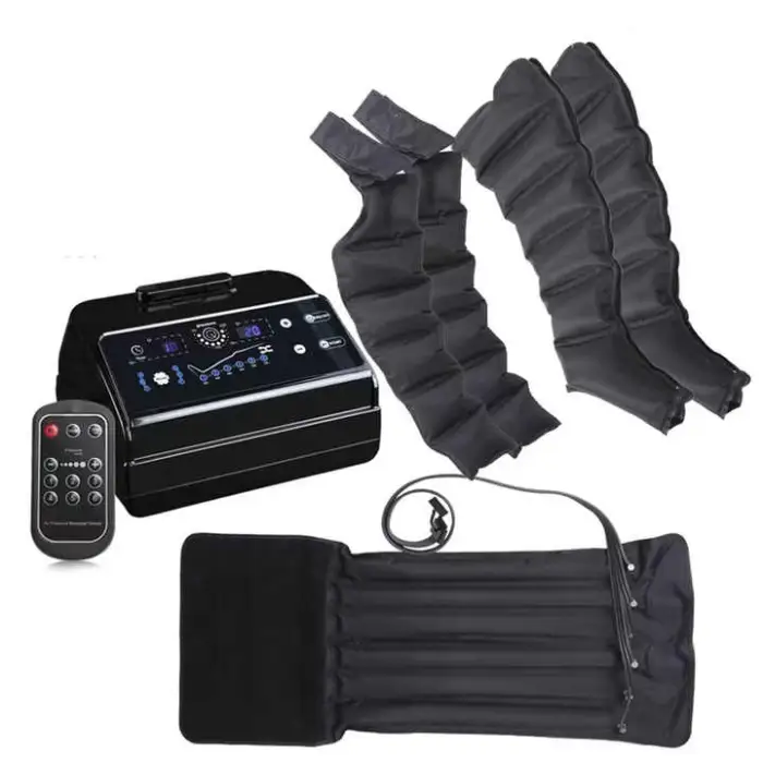 Large Pair Sequential Compression Therapy Leg Massage System Full Leg Complete Set Rehabilitation Training Boot