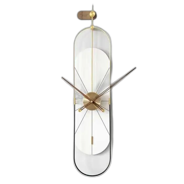 91X20CM  Light Luxury Wall Clocks Fashion Modern Home Decor Porch Silent Wall Clock