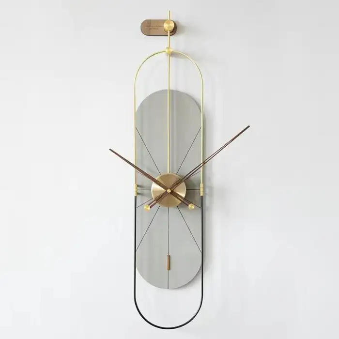 91X20CM  Light Luxury Wall Clocks Fashion Modern Home Decor Porch Silent Wall Clock