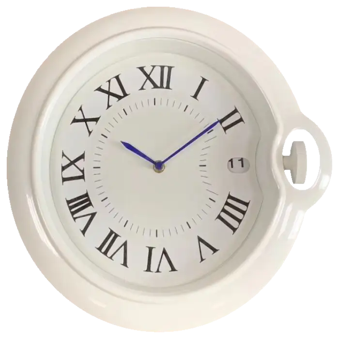 Luxury Watch Shape Wall Clock Home Decor Office Unique Glass Design Quartz Metal Modern Wall Clocks Horloges